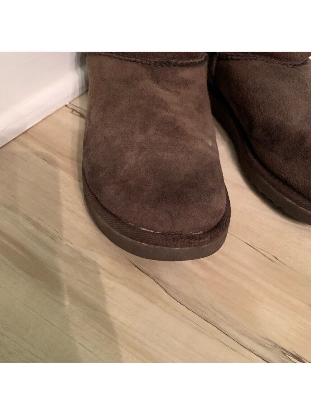 UGG Brand Classic Tall Chocolate Brown 7 - Picture 2 of 9